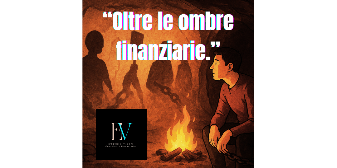 Rappresentazione visiva dell'articolo: "Fuori dalla caverna: vedere oltre le ombre e le insidie della finanza."